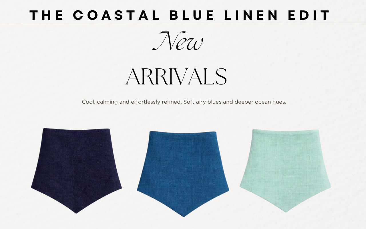 The Coastal Blue Linen Edit