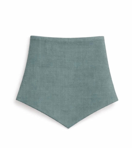 The Linen Edit – Caribbean Tide | Magnetic Linen Neck Scarf for Sun Protection