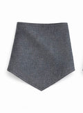 The Linen Edit – Iron Mist | Magnetic Linen Neck Scarf for Sun Protection