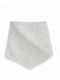 The Linen Edit – Rose Ash | Magnetic Linen Neck Scarf for Sun Protection