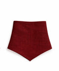 The Linen Edit – Rust Dune | Magnetic Linen Neck Scarf for Sun Protection