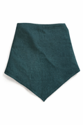 The Linen Edit – Teal Tide | Magnetic Linen Neck Scarf for Sun Protection