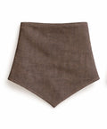 The Linen Edit – Taupe Drift | Magnetic Linen Neck Scarf for Sun Protection