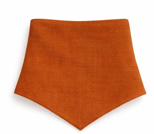 The Linen Edit – Harvest Glow | Magnetic Linen Neck Scarf for Sun Protection