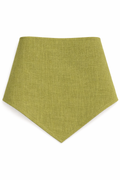 The Linen Edit – Pear Grove | Magnetic Linen Neck Scarf for Sun Protection