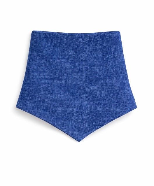 The Linen Edit – Cornflower Breeze | Magnetic Linen Neck Scarf for Sun Protection