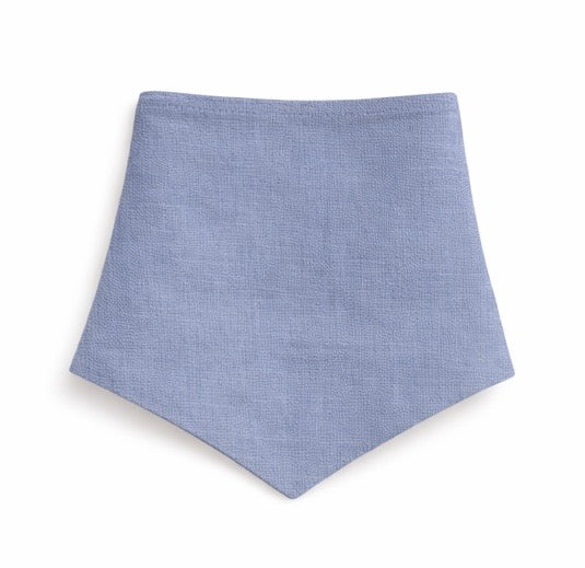 The Linen Edit – Powder Mist | Magnetic Linen Neck Scarf for Sun Protection