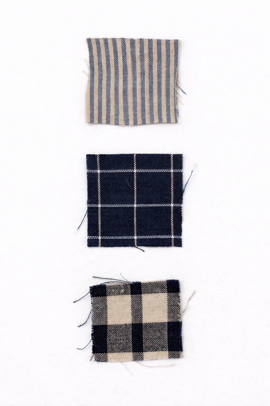The Linen Edit – Dune Shore Stripe | Magnetic Linen Neck Scarf for Sun Protection