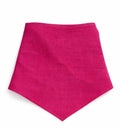 The Linen Edit – Fuchsia Tide | Magnetic Linen Neck Scarf for Sun Protection