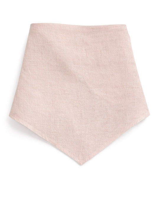 The Linen Edit – Soft Blush | Magnetic Linen Neck Scarf for Sun Protection