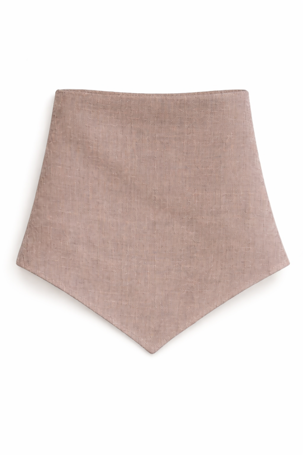 The Linen Edit – Latte Stone | Magnetic Linen Neck Scarf for Sun Protection