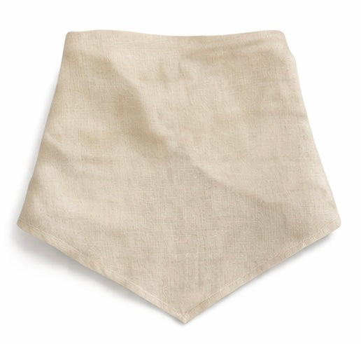 The Linen Edit – Sand Dune | Magnetic Linen Neck Scarf for Sun Protection