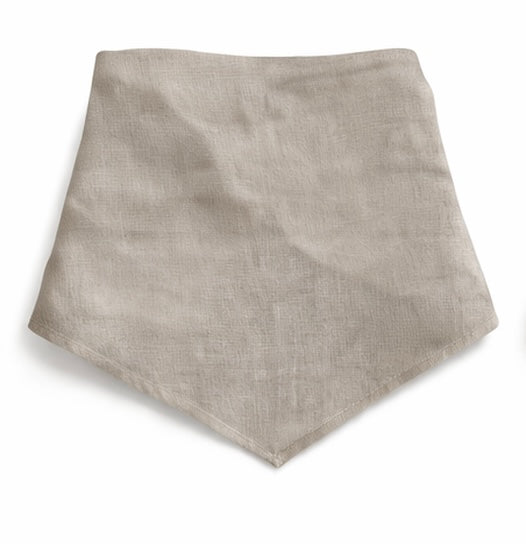 The Linen Edit – Raw Linen Drift | Magnetic Linen Neck Scarf for Sun Protection
