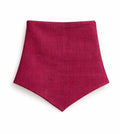 The Linen Edit – Magenta Tide | Magnetic Linen Neck Scarf for Sun Protection