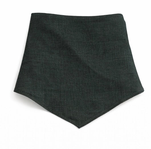 The Linen Edit – Deep Pine Ridge | Magnetic Linen Neck Scarf for Sun Protection
