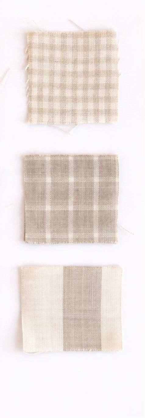 The Linen Edit – Dune Line | Magnetic Linen Neck Scarf for Sun Protection
