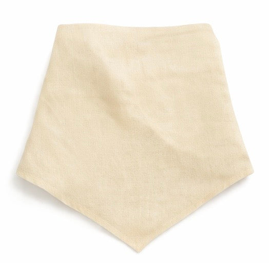 The Linen Edit – Soft Ivory | Magnetic Linen Neck Scarf for Sun Protection