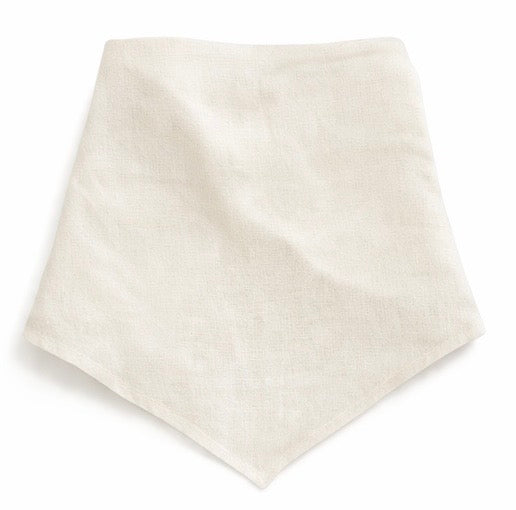 The Linen Edit – Milk Veil | Magnetic Linen Neck Scarf for Sun Protection