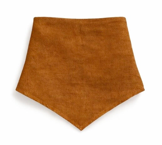 The Linen Edit – Cinnamon Dune | Magnetic Linen Neck Scarf for Sun Protection