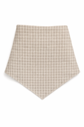The Linen Edit – Layered Dune | Magnetic Linen Neck Scarf for Sun Protection