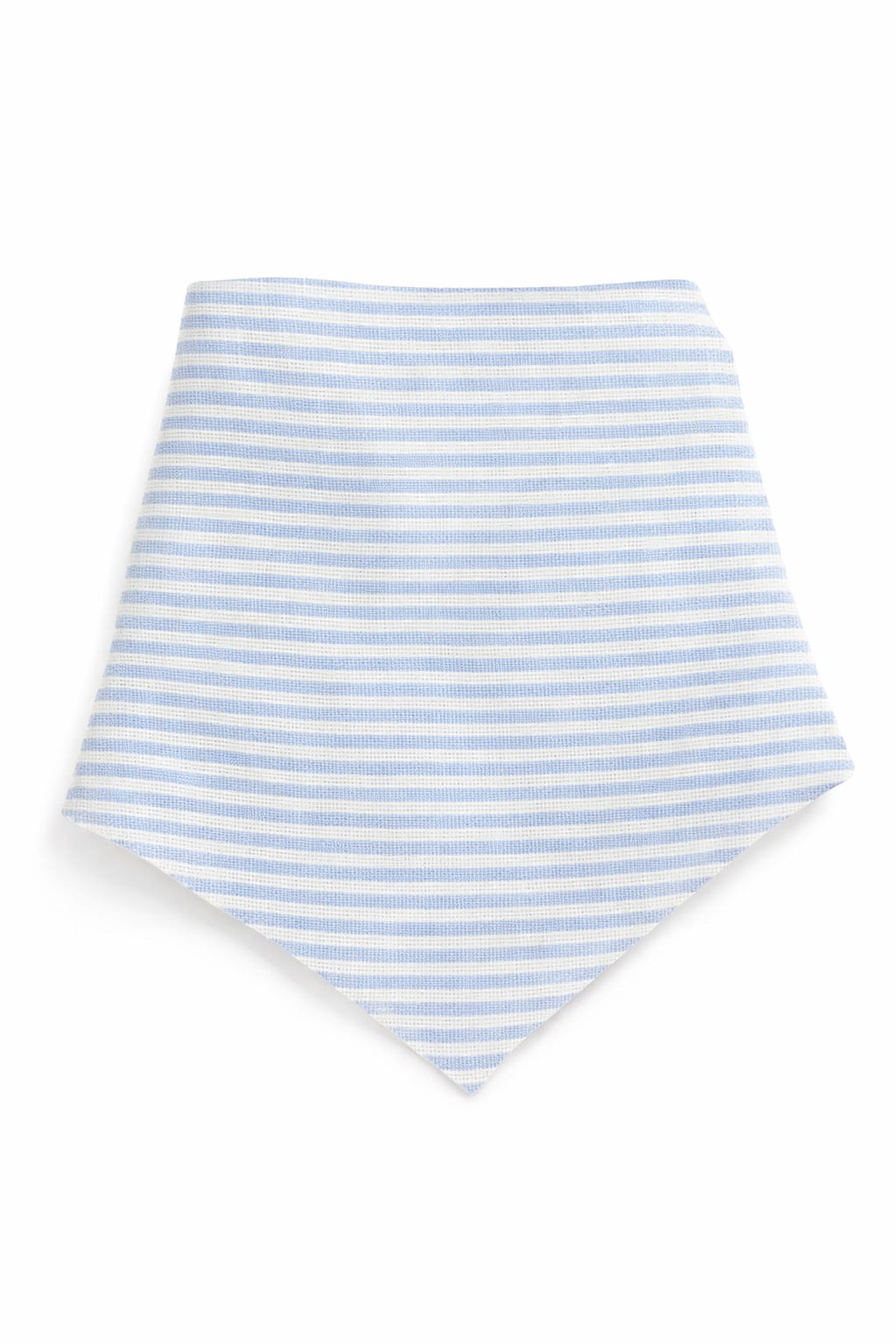  The Linen Edit – Seabreeze Stripe | Magnetic Linen Neck Scarf for Sun Protection