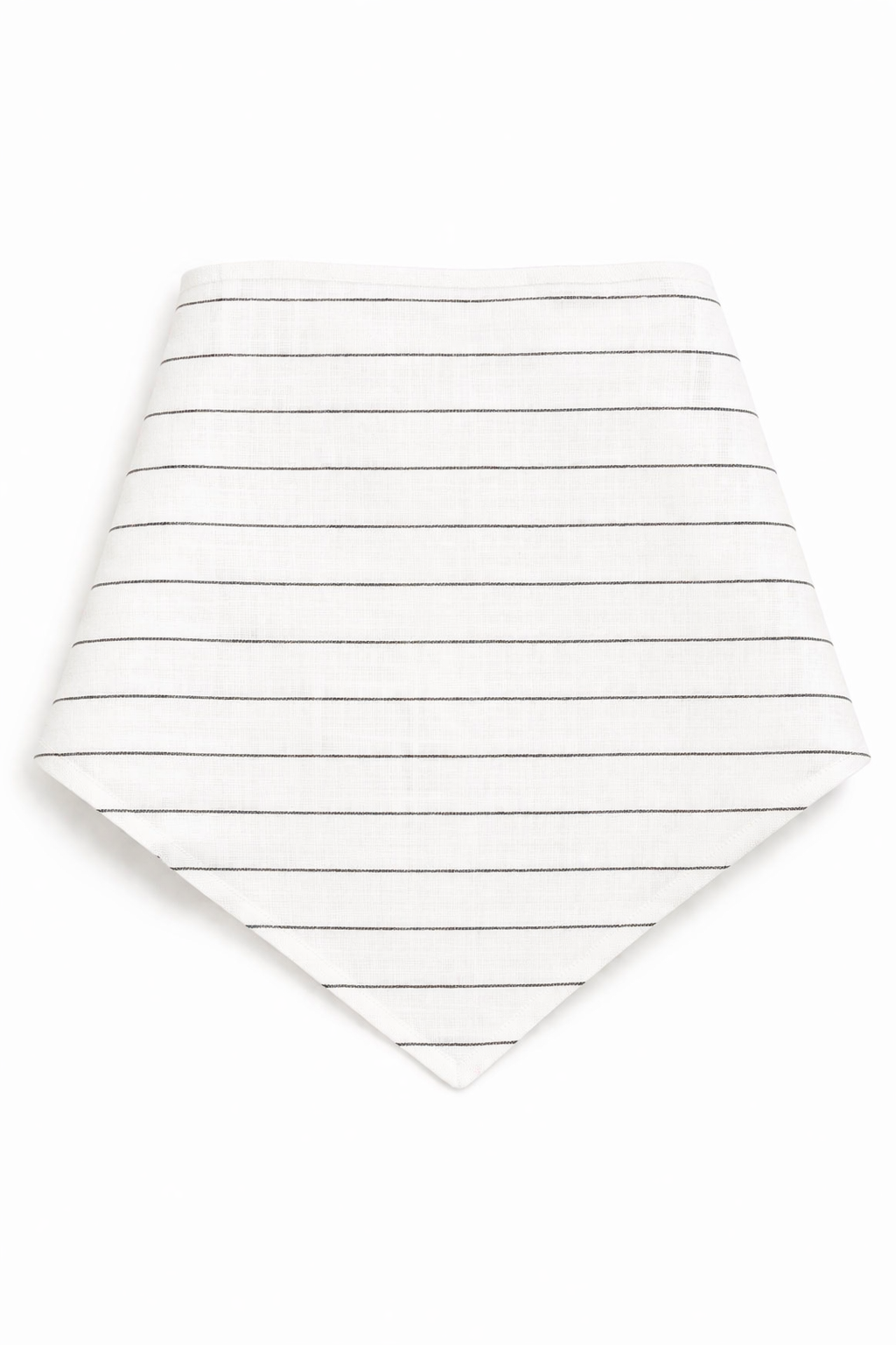 The Linen Edit – Ivory Line | Magnetic Linen Neck Scarf for Sun Protection