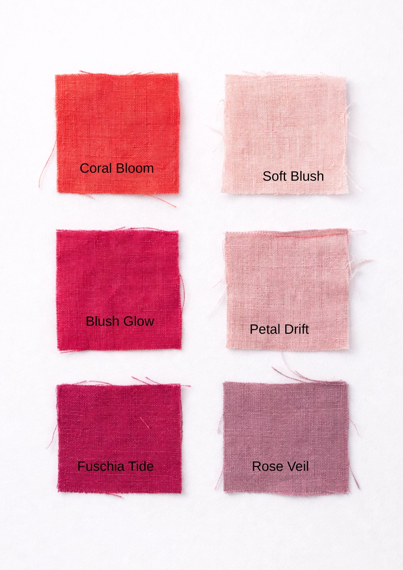 The Linen Edit – Blush Glow | Magnetic Linen Neck Scarf for Sun Protection